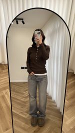 High Neck Knitted Sweater - الصورة 16