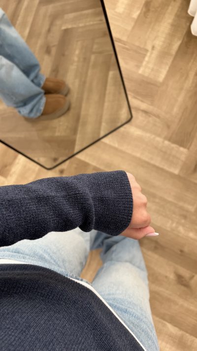 ⁦High Neck Knitted Sweater⁩ - الصورة ⁦12⁩